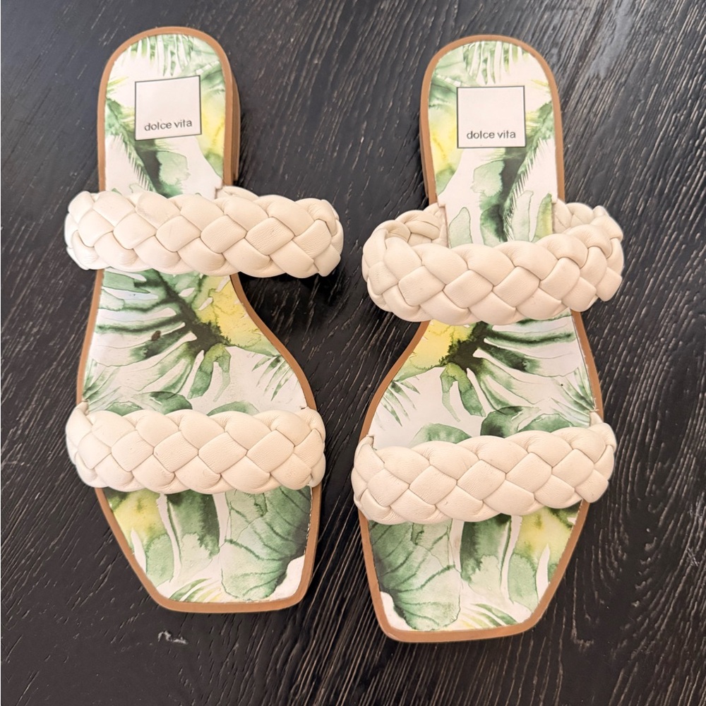 Dolce Vita Women's Tan Braided Sandals